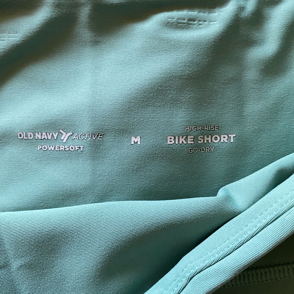 🆕 High Rise Powesoft Bike Shorts Size M 8” inseam - Picture 7 of 13
